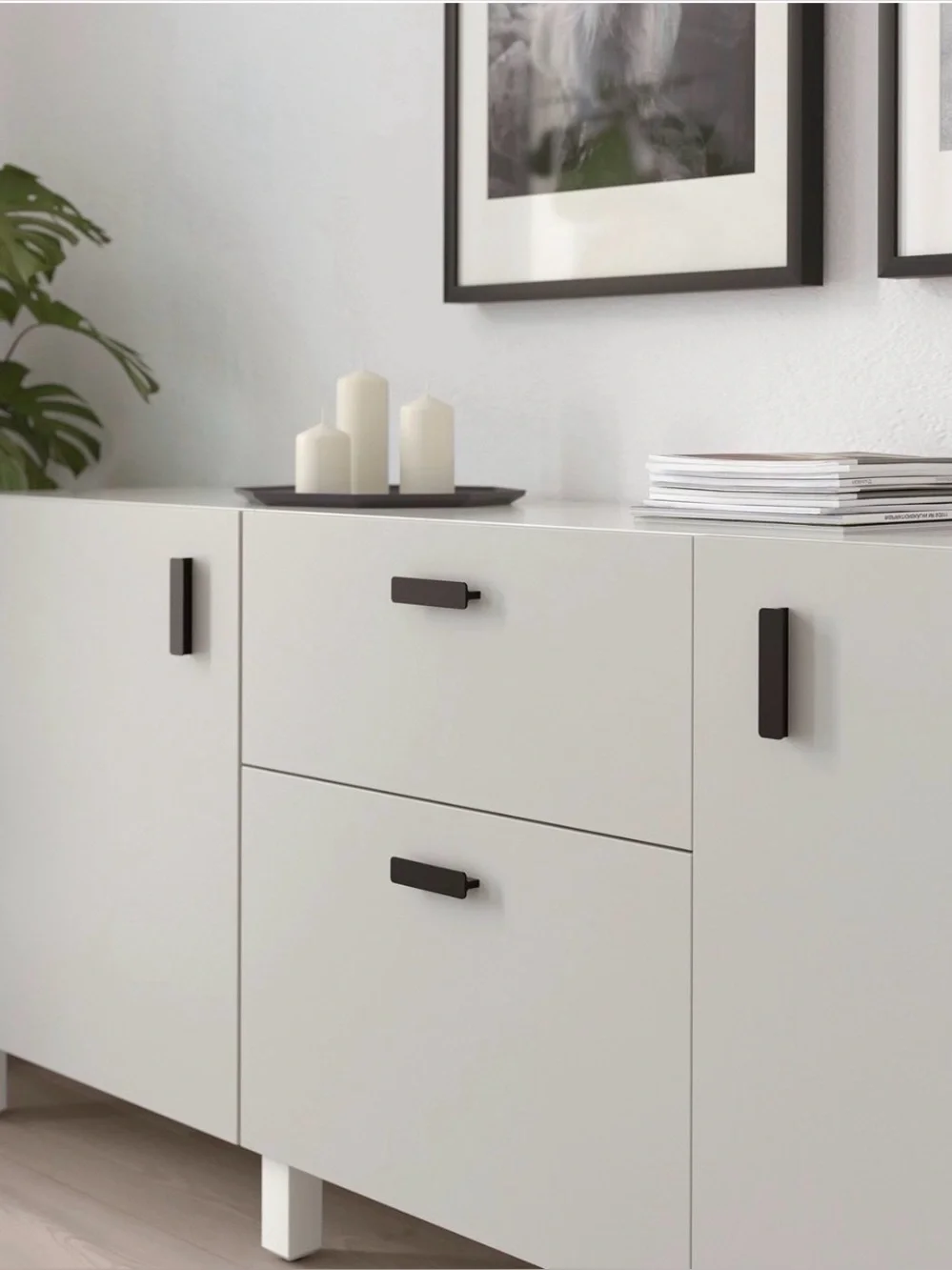 IKEA HACKAS Handle Sets (4) NWT